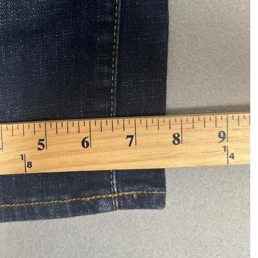 Lucky Brand 410 Jeans Mens 34X30 Blue Athletic Slim Whiskering Stretch Denim